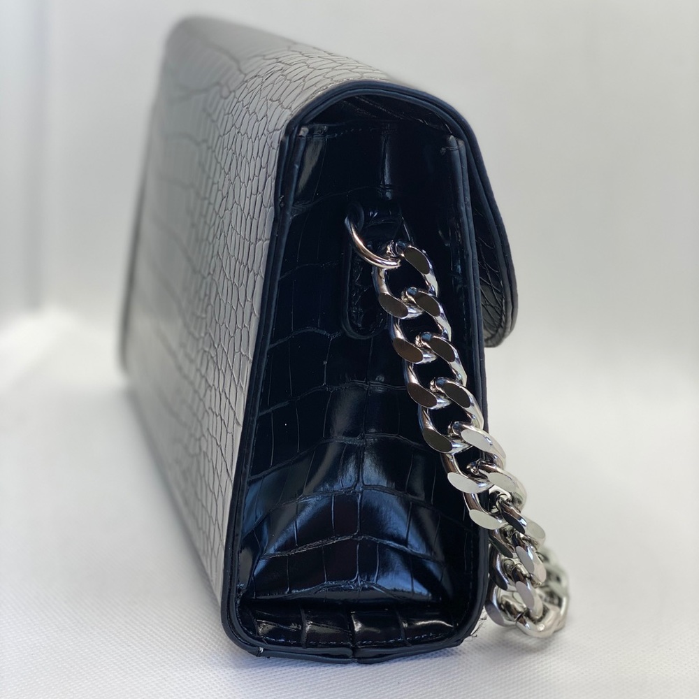 Little Black Clutch Bag